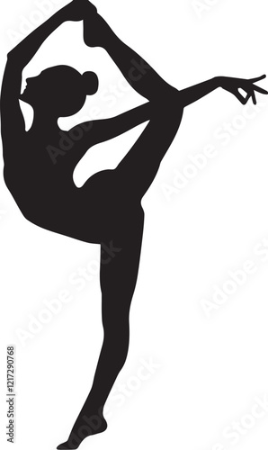 Gymnast Silhouette