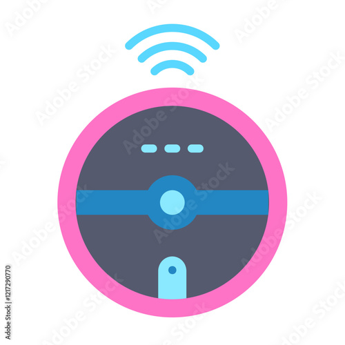 Robot Vaccum Icon Style