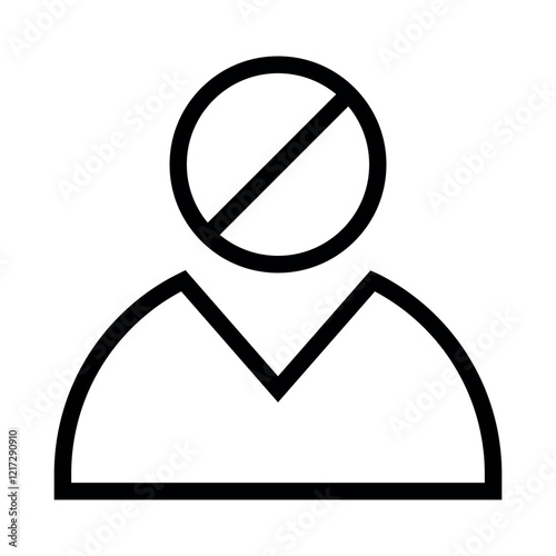 Blacklist vector icon