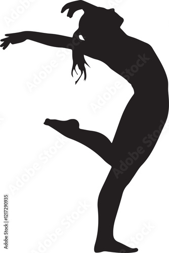 Gymnast Silhouette