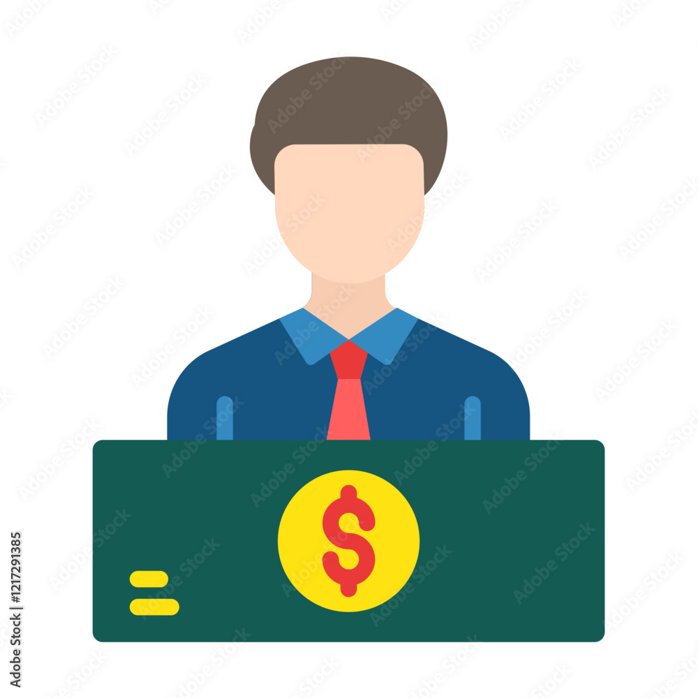 Teller Icon Style Teller Icon Style