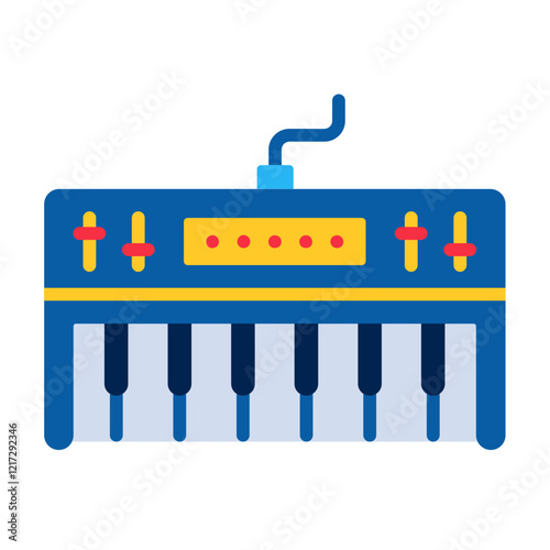 Synthesizer Icon Style