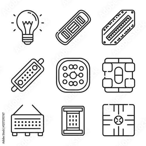 Modern Vector Icons. Ultimate Vector Icons Bundle.