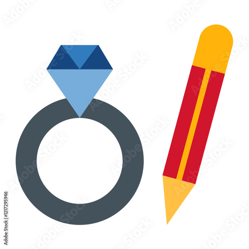 Jewelry Design Icon Style
