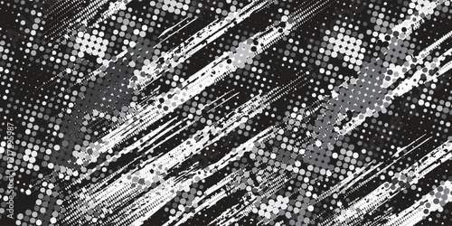 black banner abstract. vector grunge