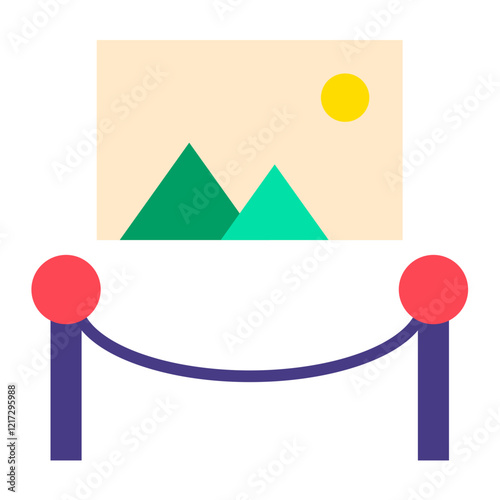 Exhibit Design Icon Style