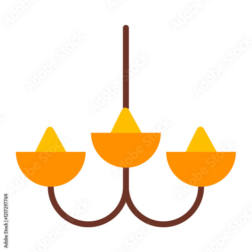 Chandelier Icon Style