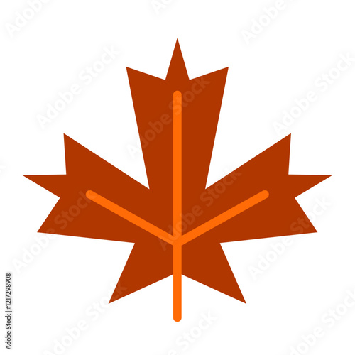 Maple Leaf Icon Style