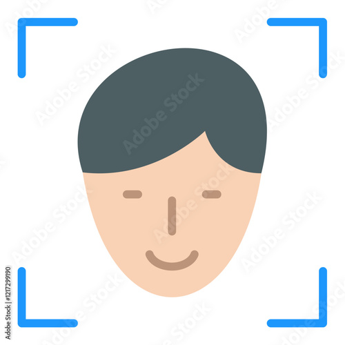 Face Id Icon Style