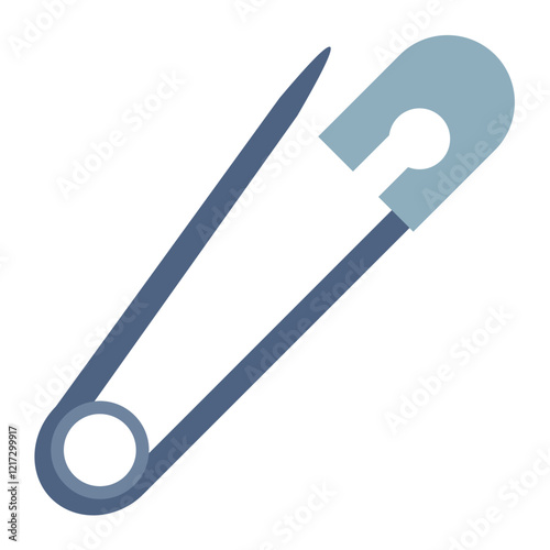 Safety Pin Icon Style