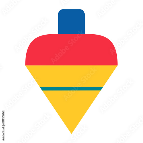 Toy Top Icon Style
