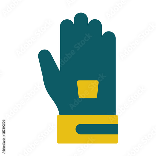 Bowling Glove Icon Style photo