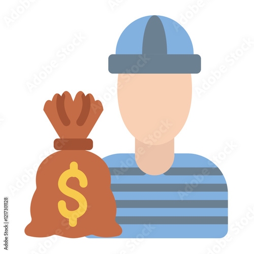 Robber Icon Style