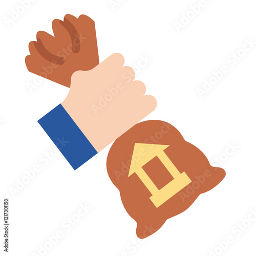 Bank Robbery Icon Style