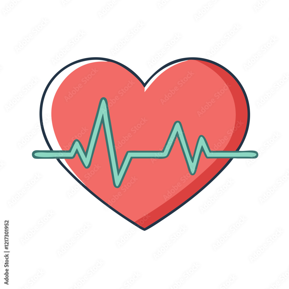 heart rate icon, heart rate vector illustration-simple illustration of heart rate, perfect for heart rate logos and icons heart rate icon, heart rate vector illustration-simple illustration of heart rate, perfect for heart rate logos and icons