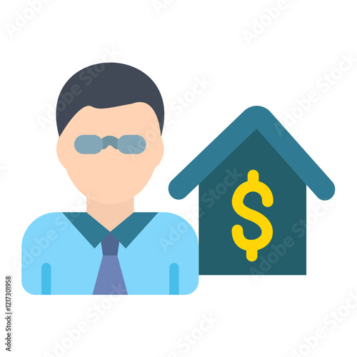 Banker Icon Style