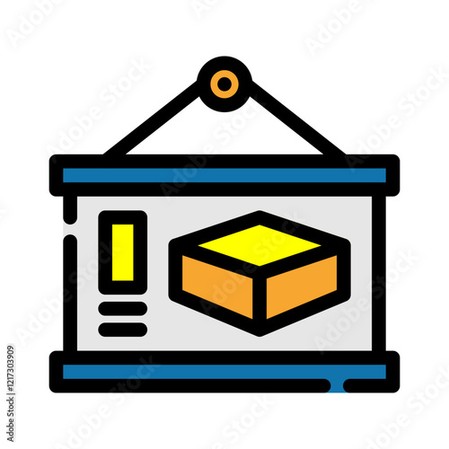 Package Class sale, sign with dollar sign hanging from hook. Suitable for finance, business, investment concepts, advertisements, and websites related to money.
