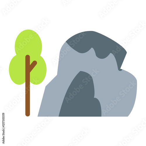 Cave Icon Style