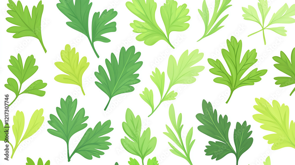 A vivid collection of green leaves showcasing various shapes and sizes, perfect for nature-inspired designs and sustainable themes. A vivid collection of green leaves showcasing various shapes and sizes, perfect for nature-inspired designs and sustainable themes.
