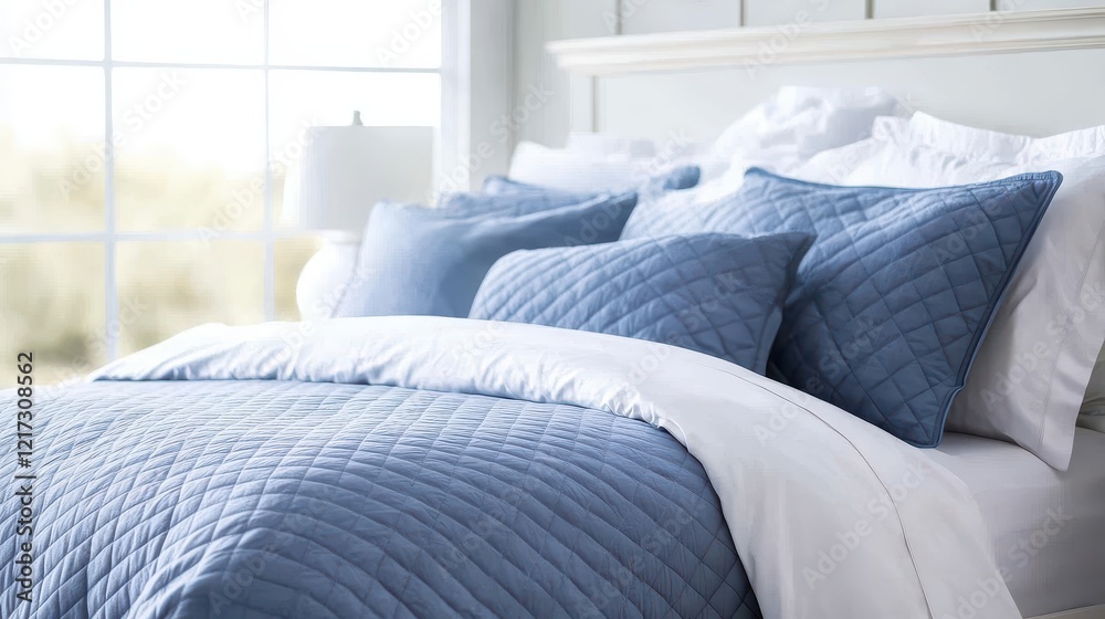 Cozy Blue Bedding for a Relaxing Bedroom Atmosphere Cozy Blue Bedding for a Relaxing Bedroom Atmosphere