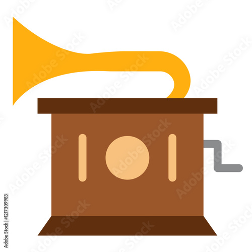 Gramophone Icon Style