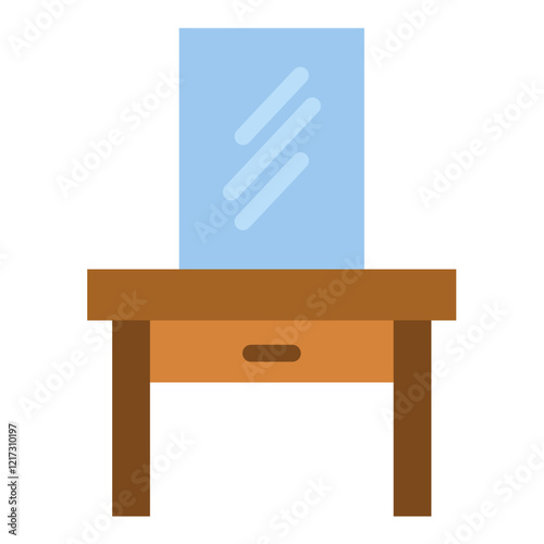 Dressing Table Icon Style