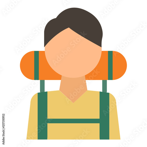 Adventurer Male Icon Style