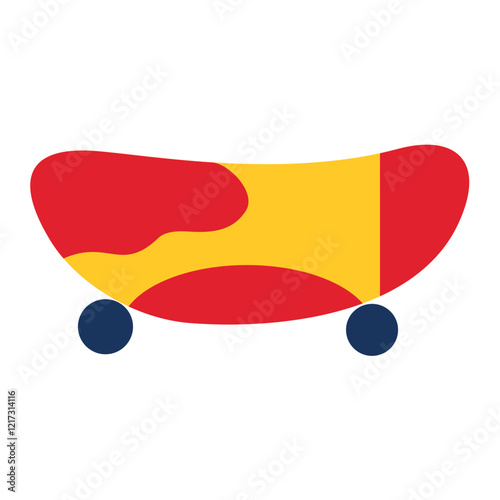 Skateboarding Icon Style