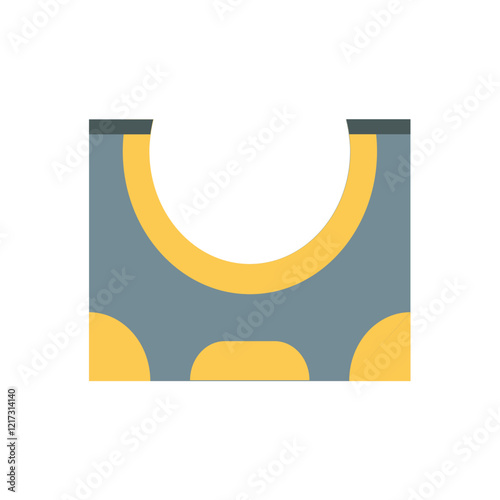 Skateboarding Ramp Icon Style