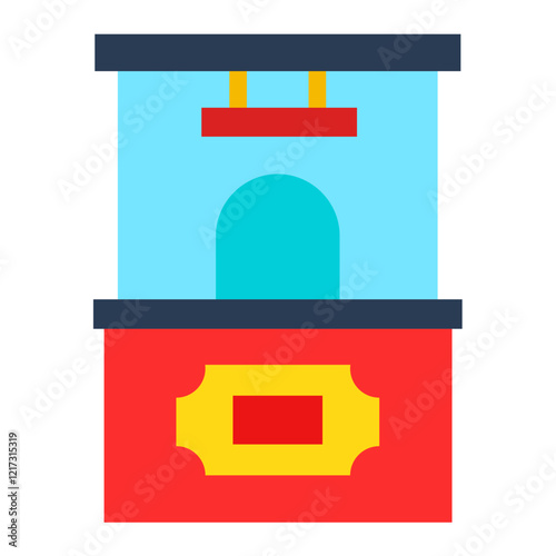 Ticket Office Icon Style