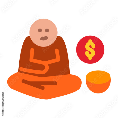 Beggar Icon Style