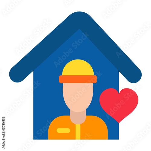 Shelter Icon Style