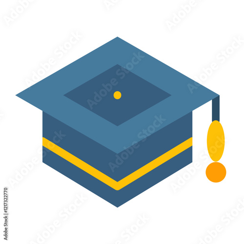 Graduation Cap Icon Style