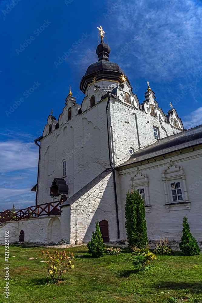 Assumption of Our Lady cathedral, year of construction - 1561. Assumption of Our Lady monastery, island-city Sviyazhsk, Russia