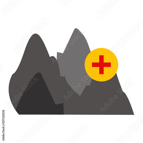 Cave Rescue Icon Style