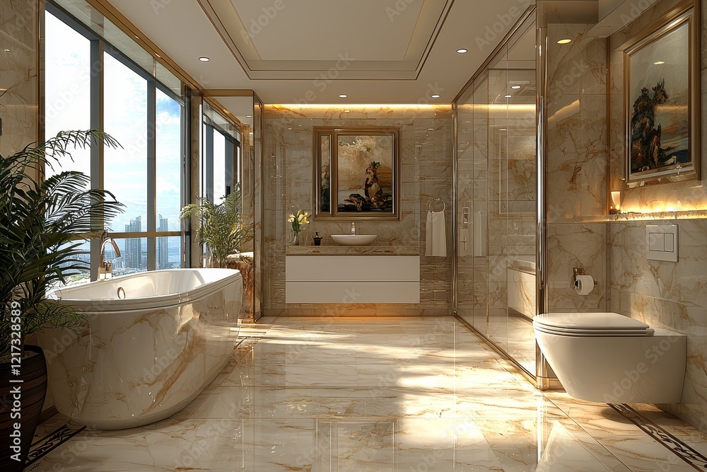 A minimalist bathing space that embodies Earth Day values through its aesthetic and functionality A minimalist bathing space that embodies Earth Day values through its aesthetic and functionality