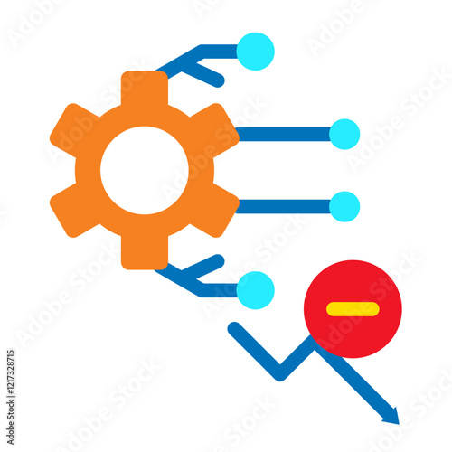 Automation Drawbacks Icon Style