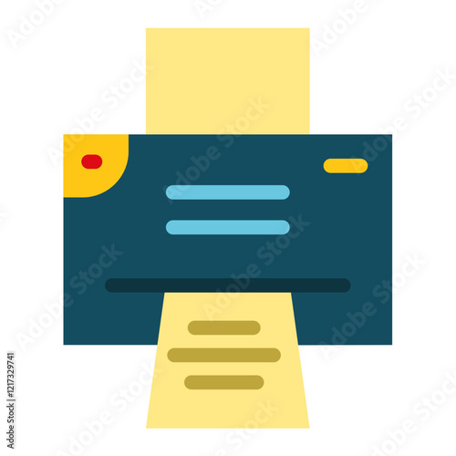 Printing Service Icon Style