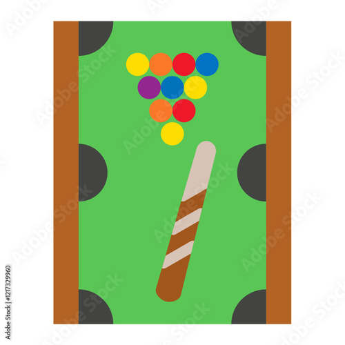 Pool Table Icon Style