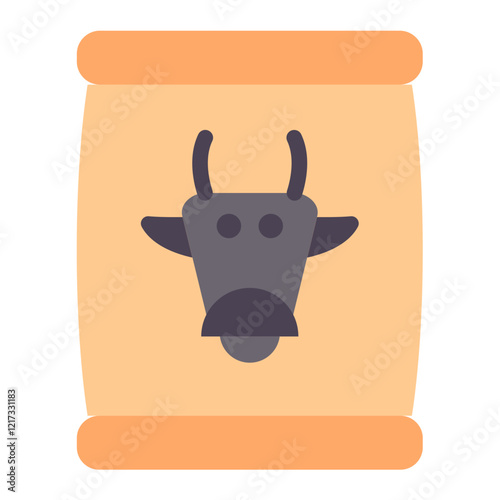 Animal Feed Icon Style
