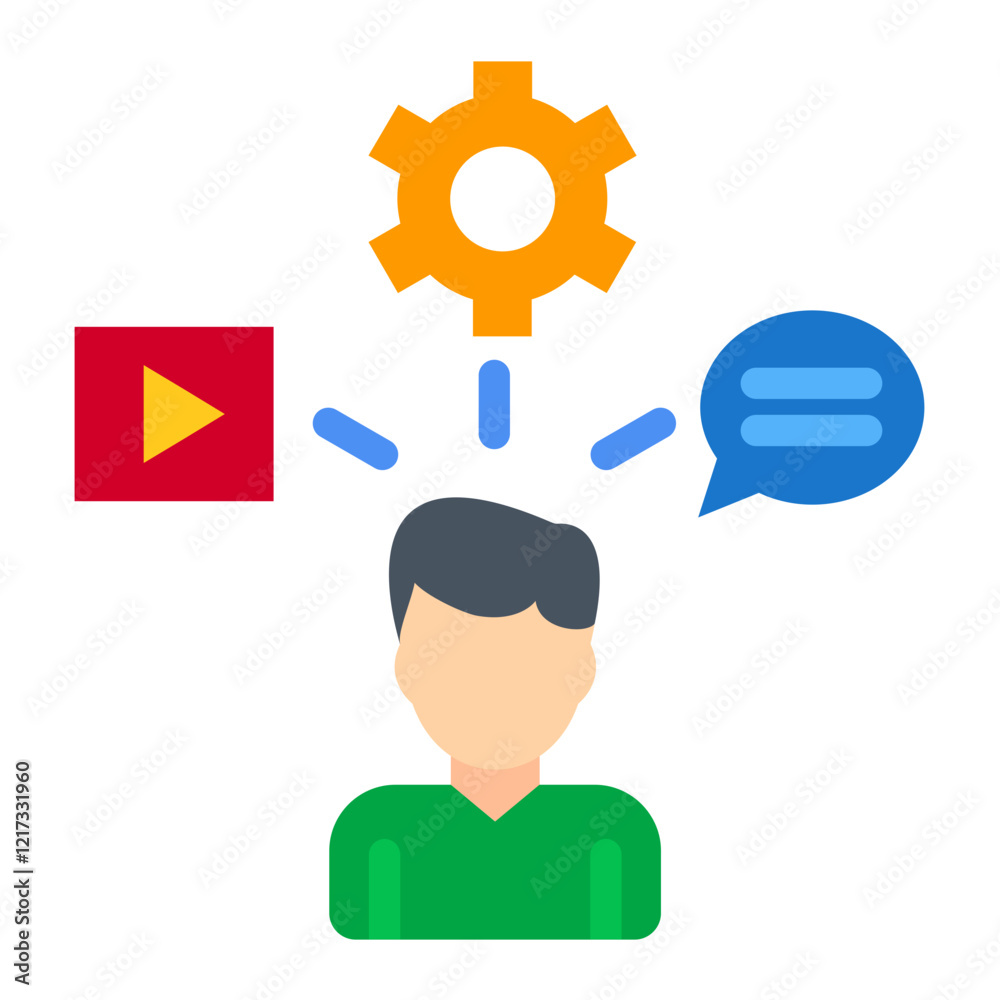 User Generated content Icon Style User Generated content Icon Style