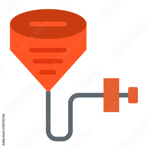 Beer Bong Icon Style