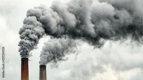 Thick Smoke Billowing from ...