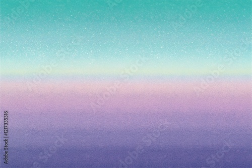 gradient of lavender to light mint smooth transi futuristic abstract noisy texture grainy background, dynamic design for posters, headers, covers, wallpapers, and banners photo