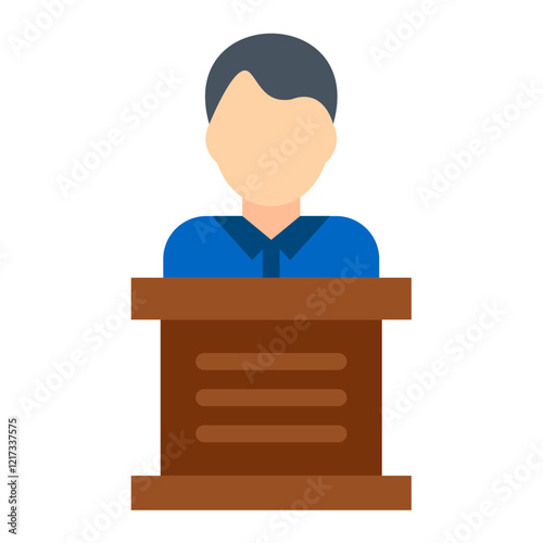 Male Witness Icon Style