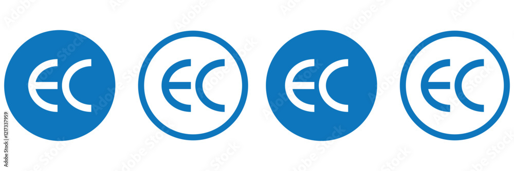 CE symbol collection. CE icon mark vector. Certification mark set. CE sign isolated on white background CE symbol collection. CE icon mark vector. Certification mark set. CE sign isolated on white background