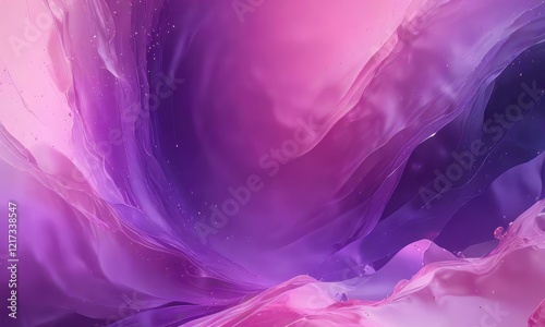 Gradient pink and purple hues blending into a sparkling abstract pattern, purple, abstract