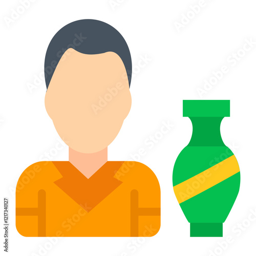 Antiquarian Male Icon Style