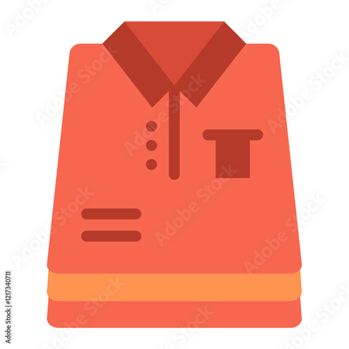 Clothes Folder Icon Style