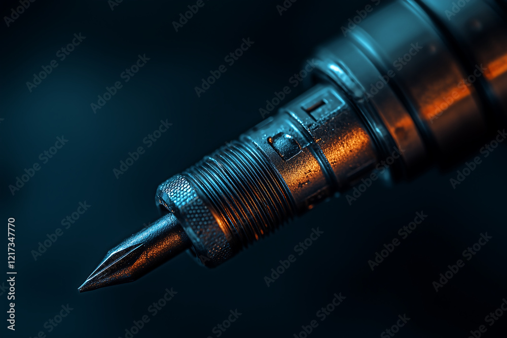 Close-up of a Drill Bit Close-up of a Drill Bit